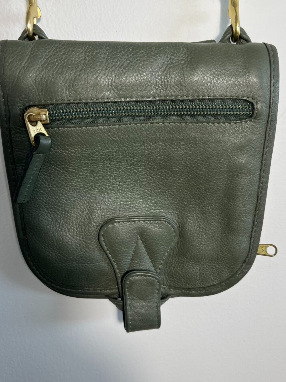 J.P.Ourse & CIE crossbody/belt bag leather Green